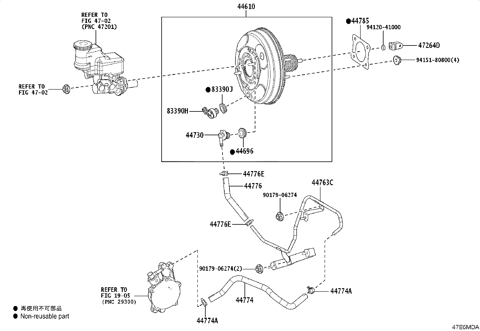 44610-52K40 BOOSTER ASSY, BRAKE product image