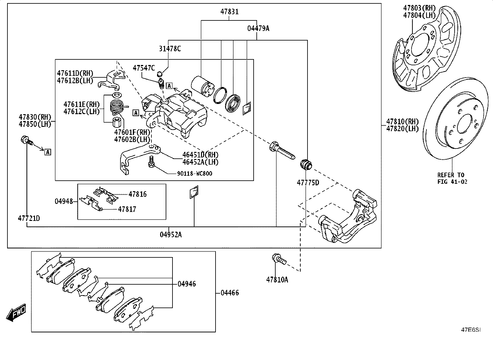 47731-WC011 PISTON, REAR DISC BRAKE product image