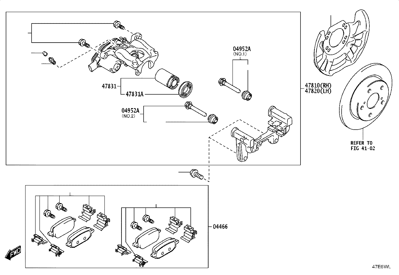 47731-WC011 PISTON, REAR DISC BRAKE product image