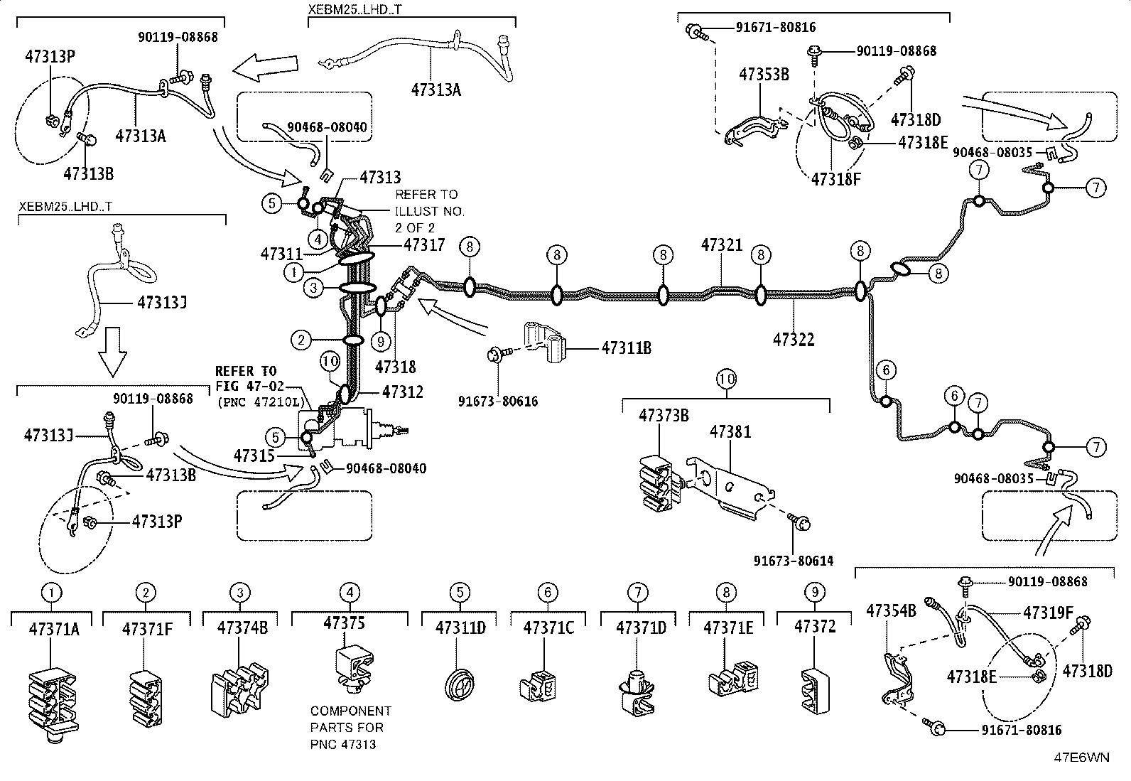 44050-46310 ACTUATOR ASSY, BRAKE product image