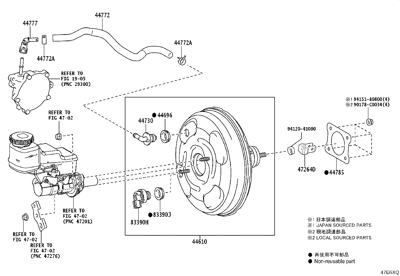 44610-0A100 BOOSTER ASSY, BRAKE product image