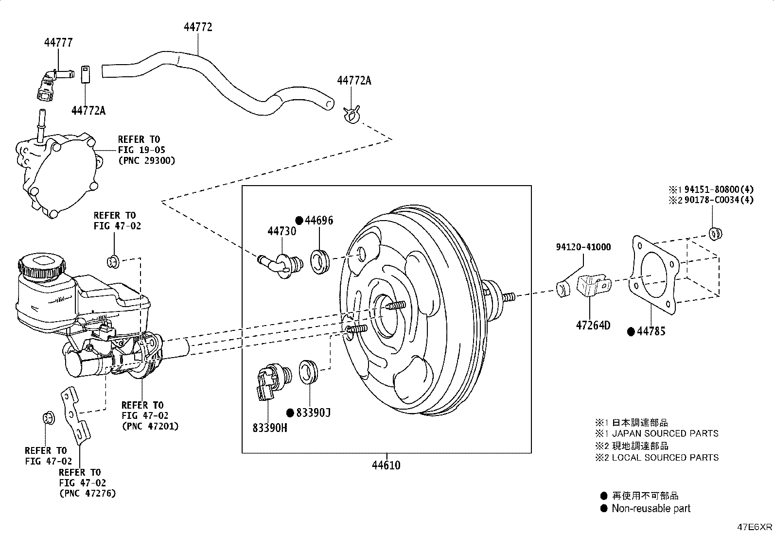 44610-0A080 BOOSTER ASSY, BRAKE product image