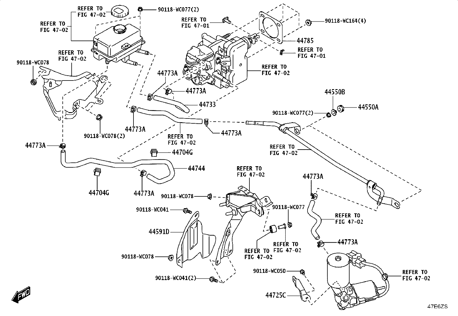 44610-WC025 BOOSTER ASSY, BRAKE product image