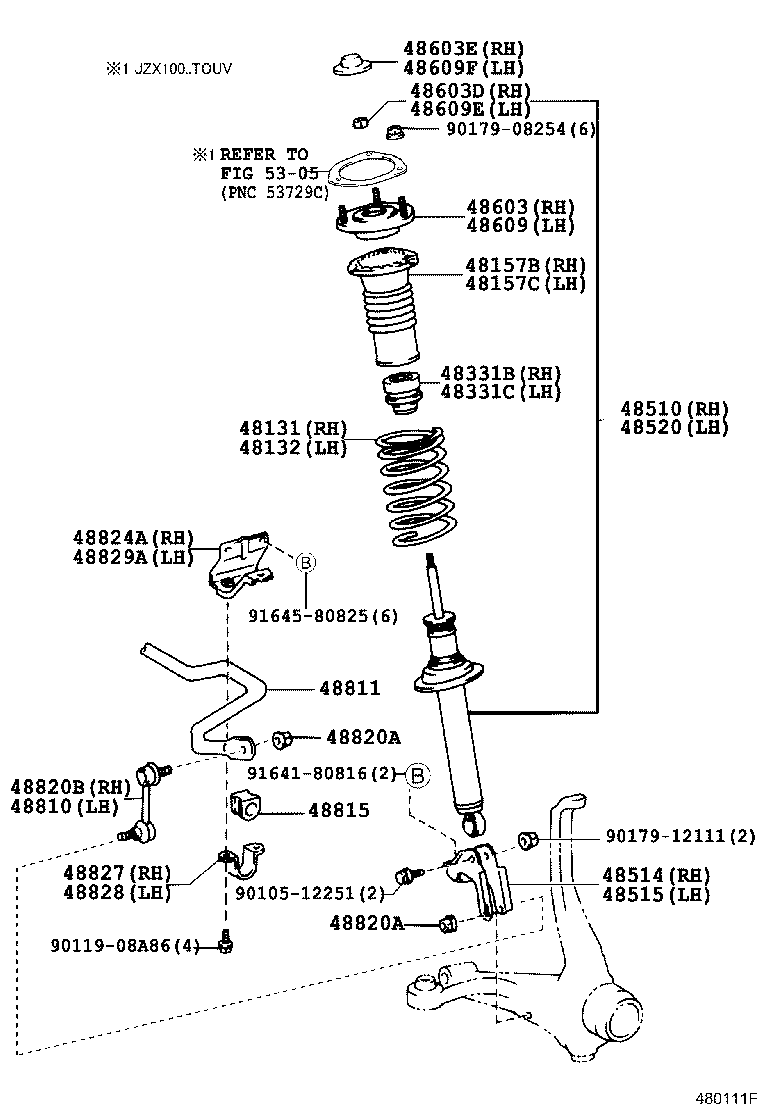 48131-2C150 SPRING, FRONT COIL, RH product image