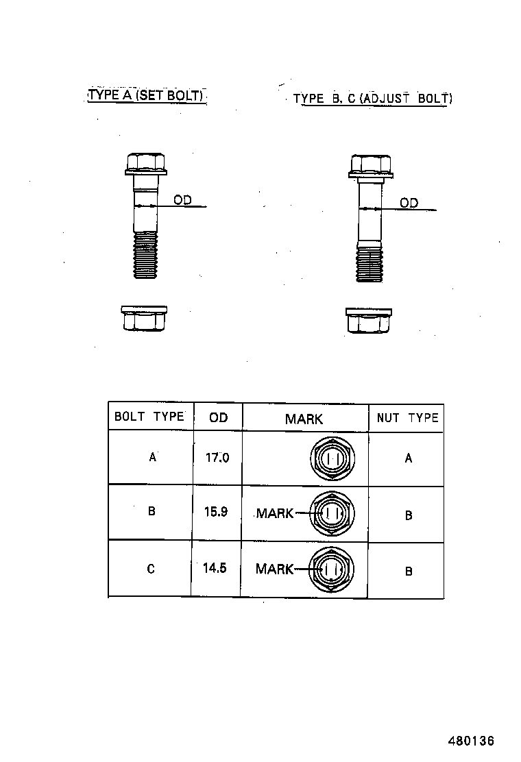 43212-28030 KNUCKLE, STEERING, LH product image
