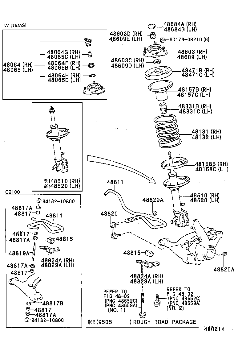 48131-1L430 SPRING, FRONT COIL, LH product image