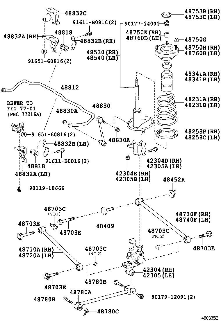 48231-3H120 SPRING, COIL, REAR RH product image