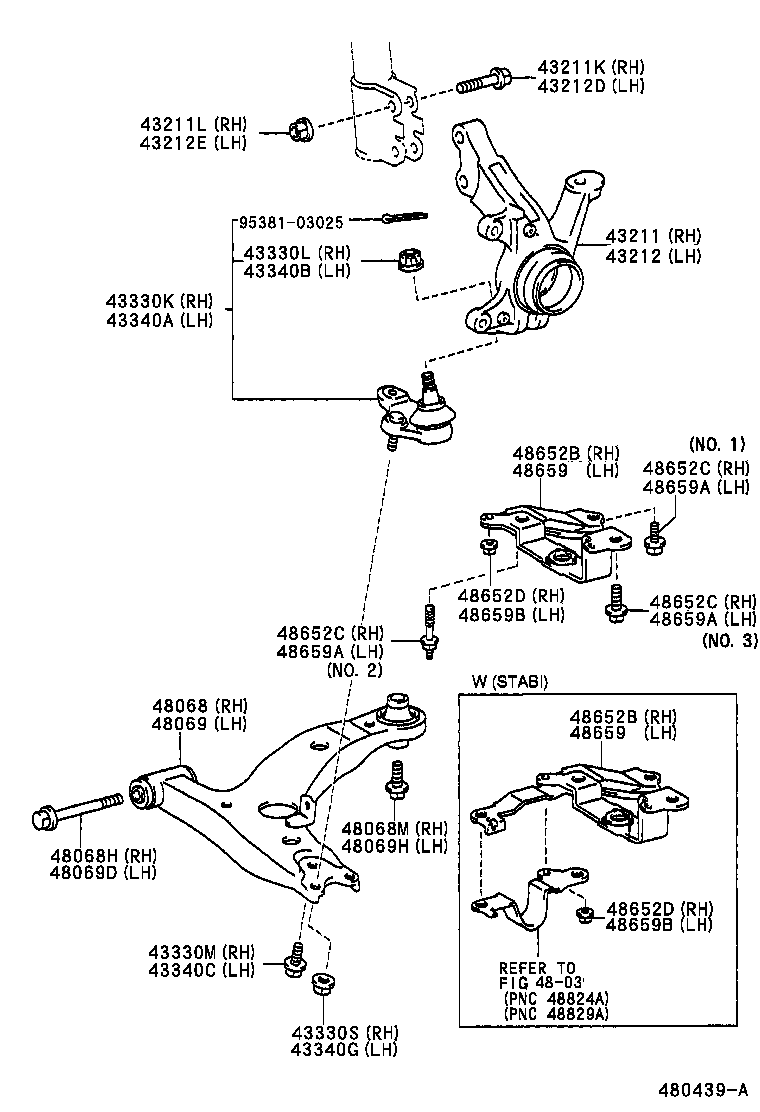 Toyota 90080-11301 BOLT(FOR FRONT SUSPENSION LOWER ARM NO.2 RH)