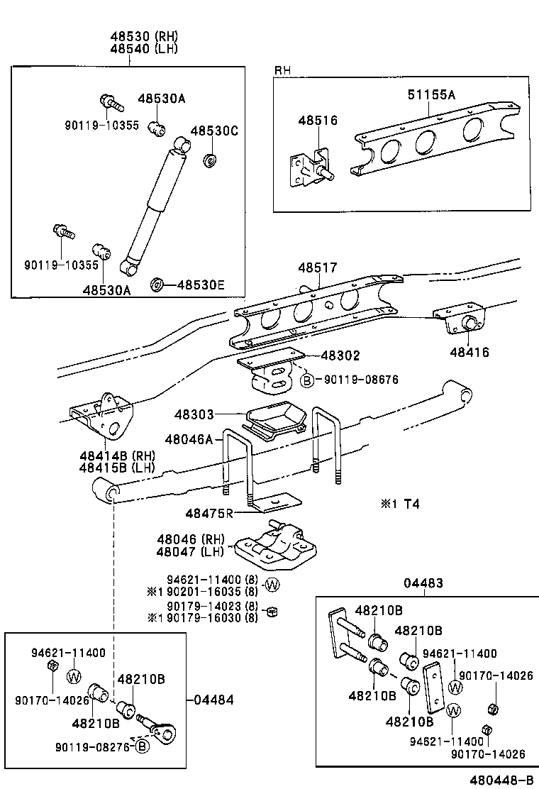 48215-2E080 LEAF, REAR SPRING, NO.5 product image