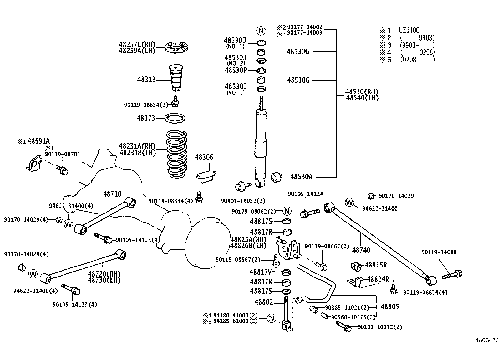 48231-6A650 SPRING, COIL, REAR RH product image