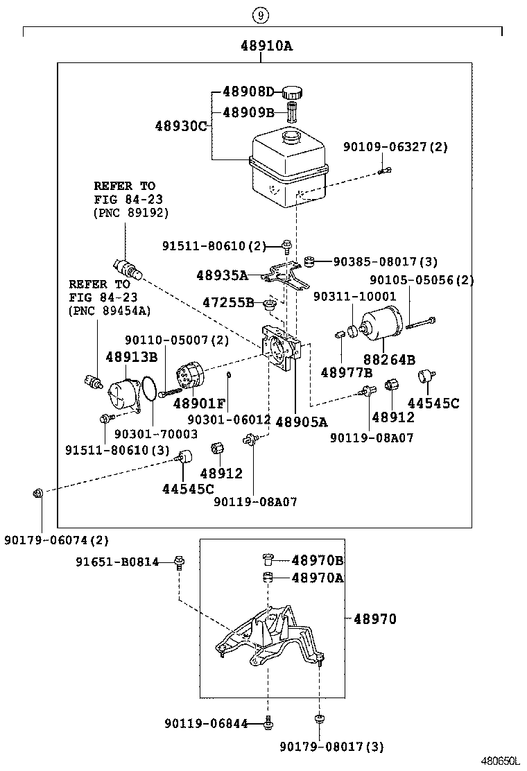 48965-60010 CLAMP, HEIGHT CONTROL TUBE product image