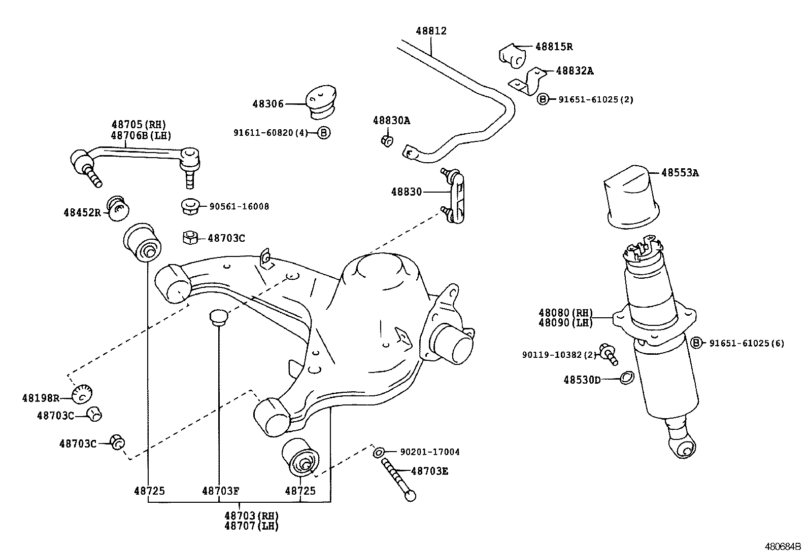 48231-3A130 SPRING, COIL, REAR RH product image