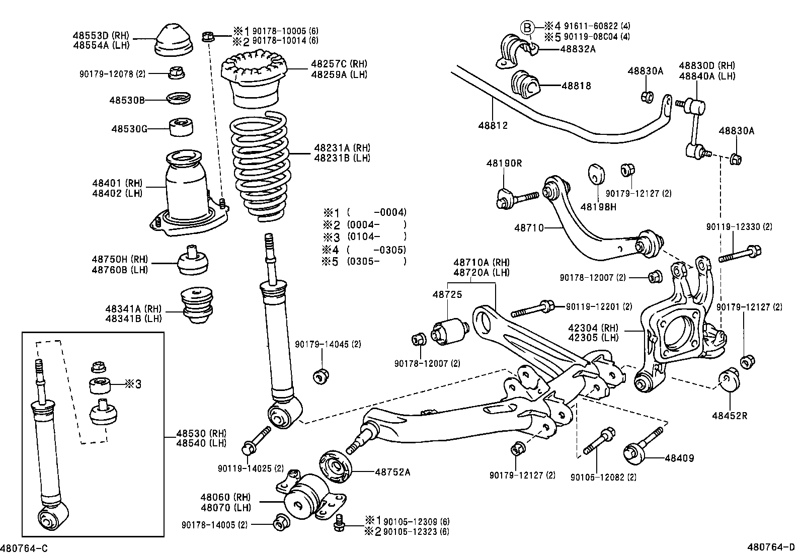 48231-3H200 SPRING, COIL, REAR RH product image