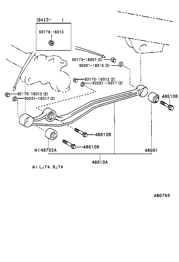 43236-60020 SHIM, STEERING KNUCKLE ADJUST, NO.1 product image