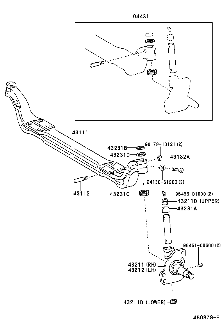48332-37010 BUMPER, FRONT SPRING, NO.2 product image