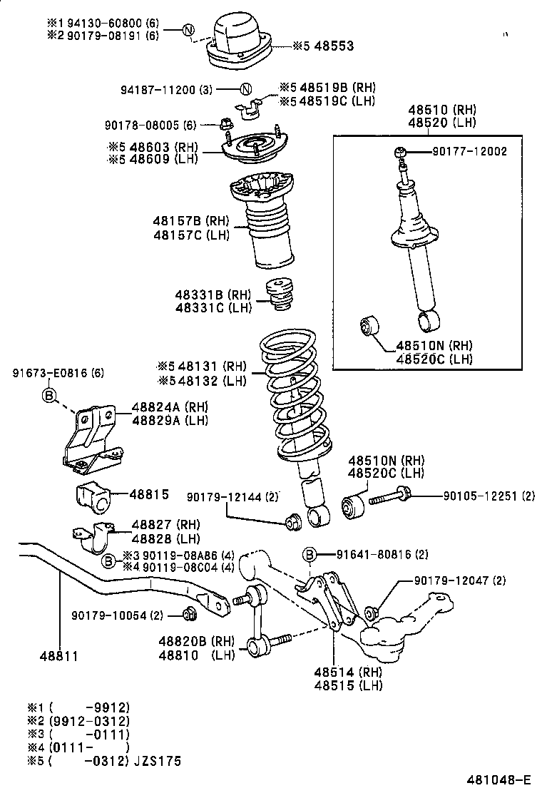 48131-3A400 SPRING, FRONT COIL, RH product image