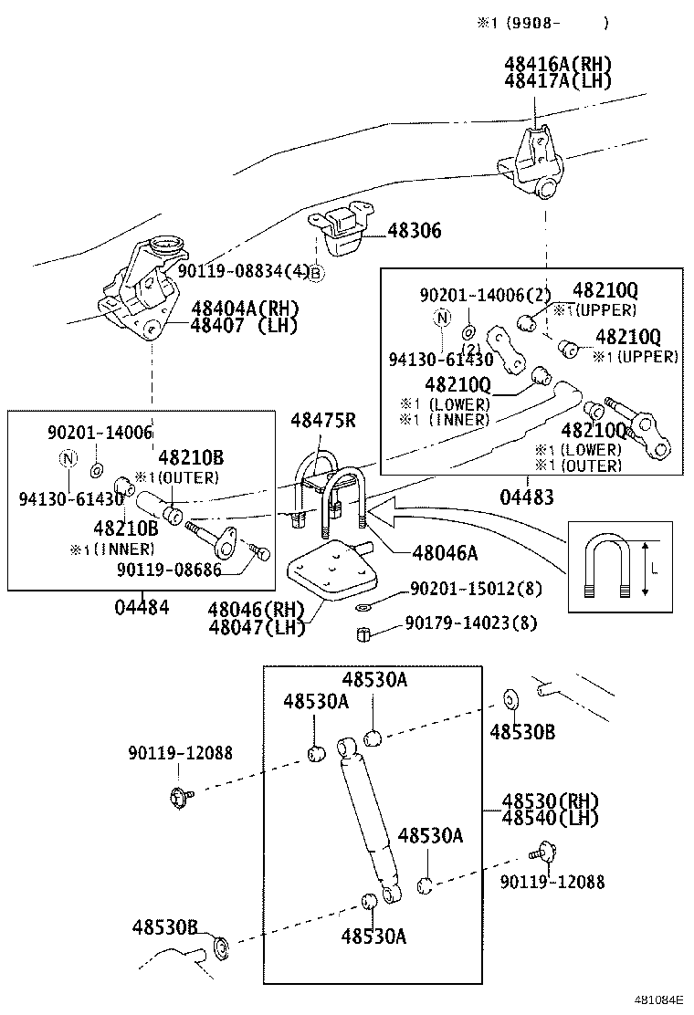 48031-60070 LEAF, REAR SPRING, NO.1 product image