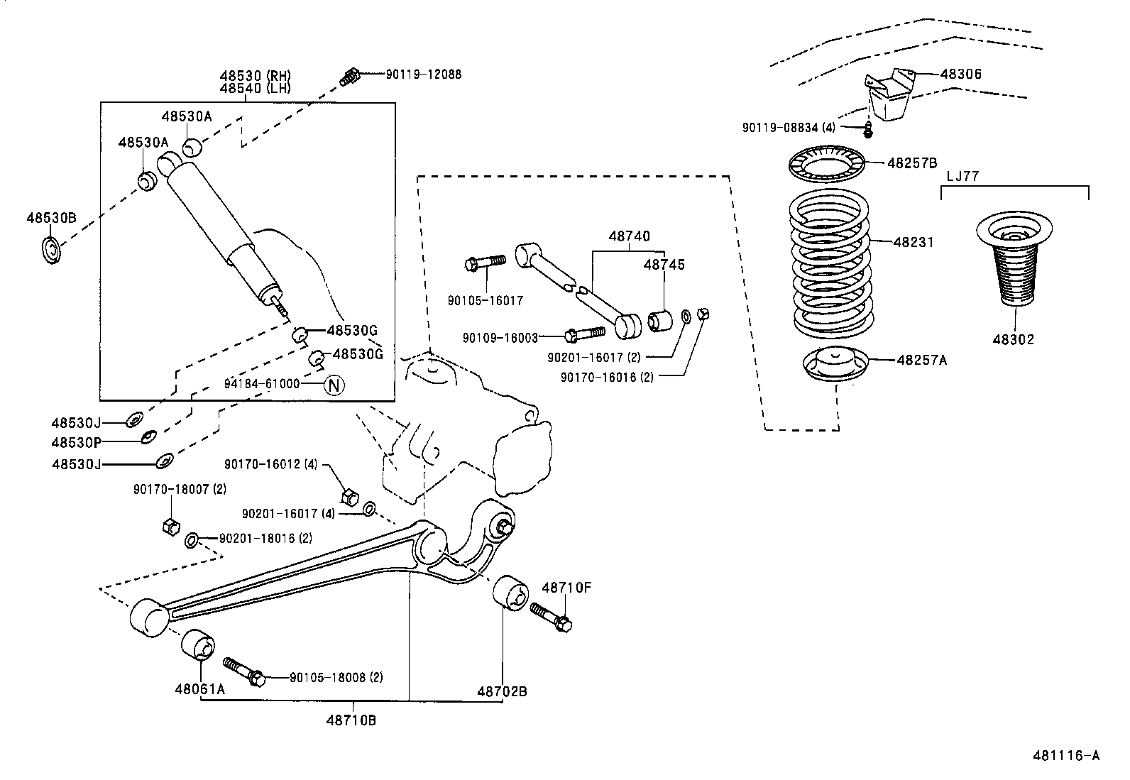 48031-60070 LEAF, REAR SPRING, NO.1 product image