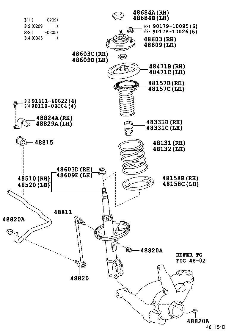48131-63030 SPRING, FRONT COIL, RH product image