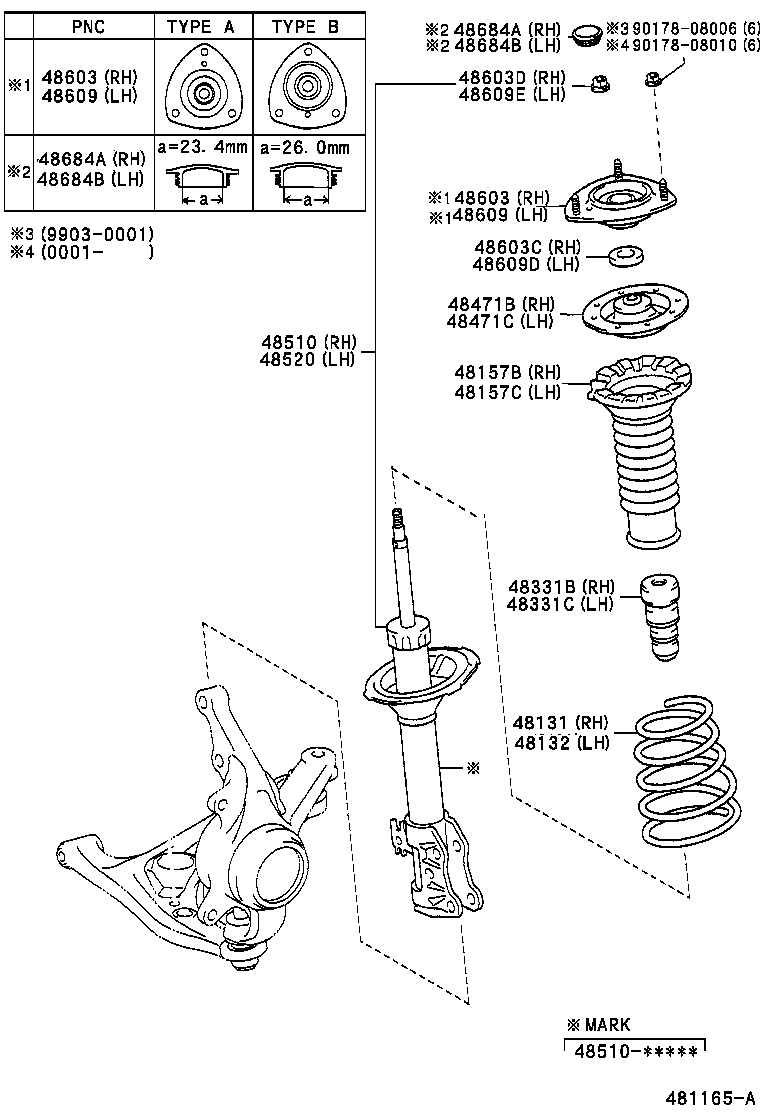 48131-52010 SPRING, FRONT COIL, RH product image