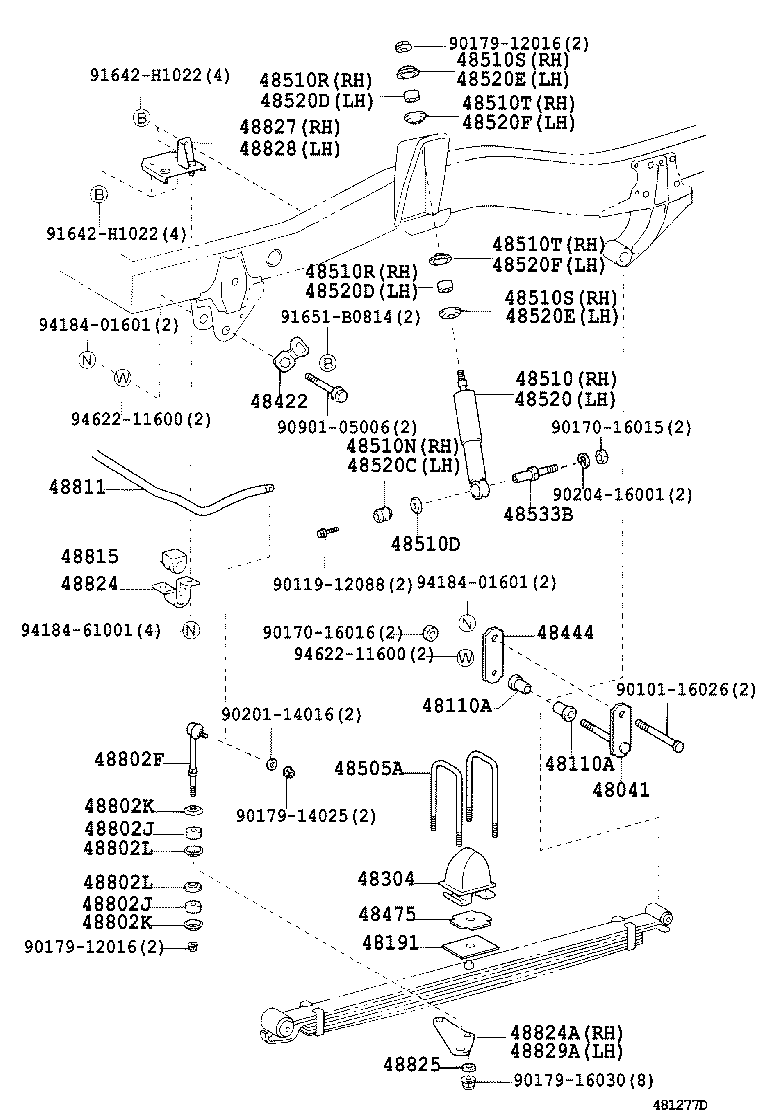 48101-3C030 LEAF, FRONT SPRING, NO.1 product image