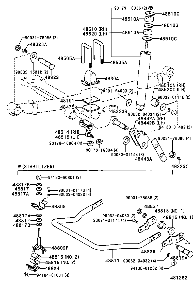 48101-37550 LEAF, FRONT SPRING, NO.1 product image