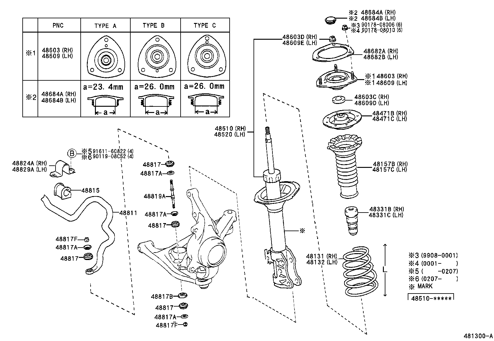 48131-52010 SPRING, FRONT COIL, RH product image