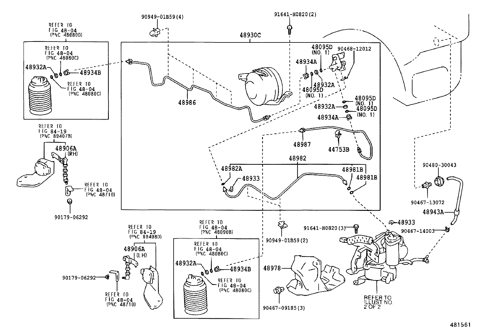 48943-60010 HOSE, HEIGHT CONTROL, NO.1 product image