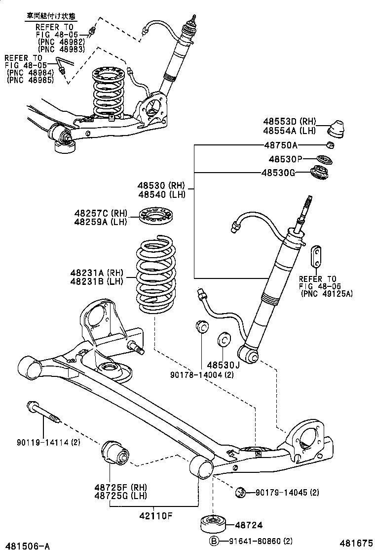 48231-28A10 SPRING, COIL, REAR RH product image