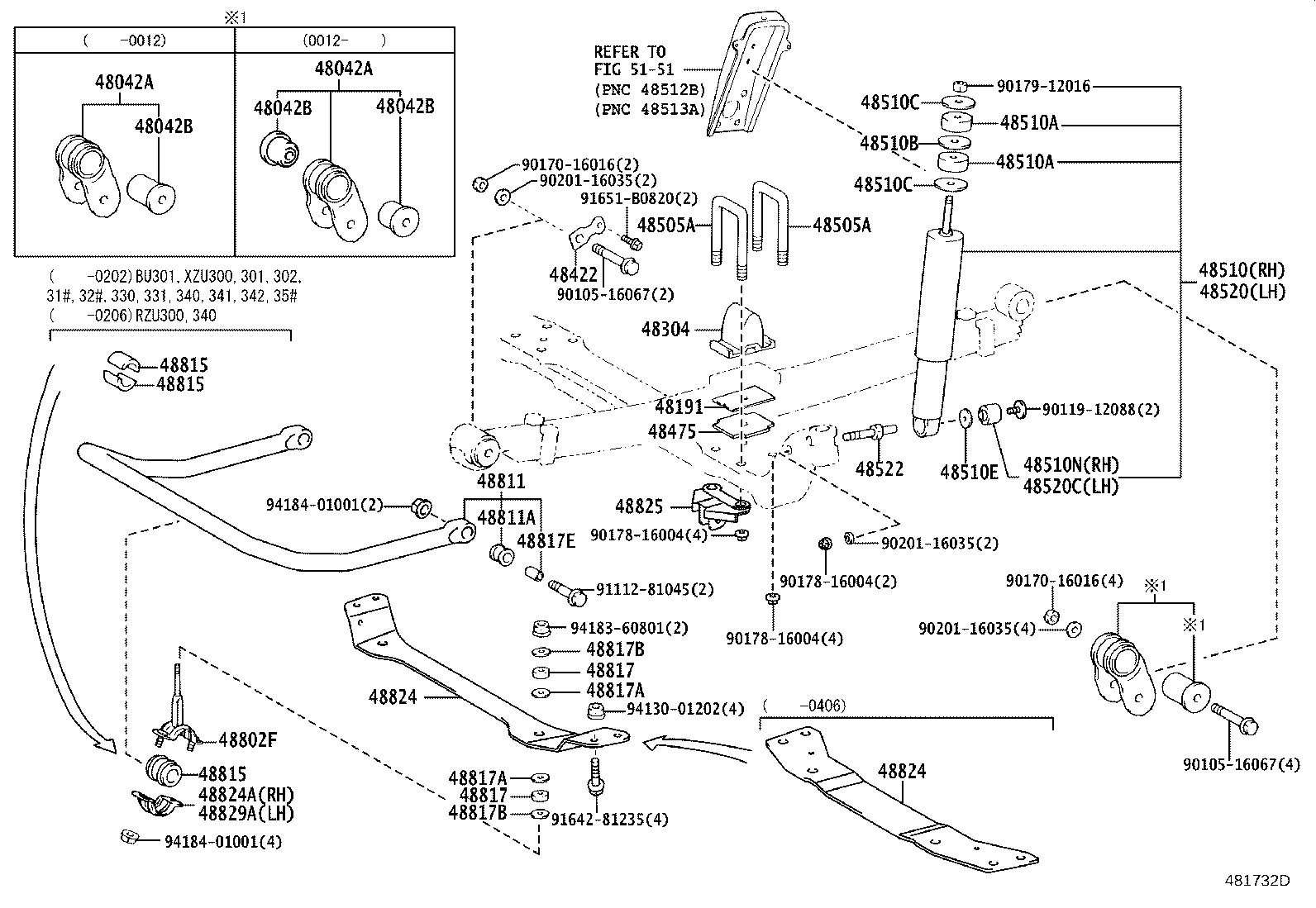 48101-37340 LEAF, FRONT SPRING, NO.1 product image
