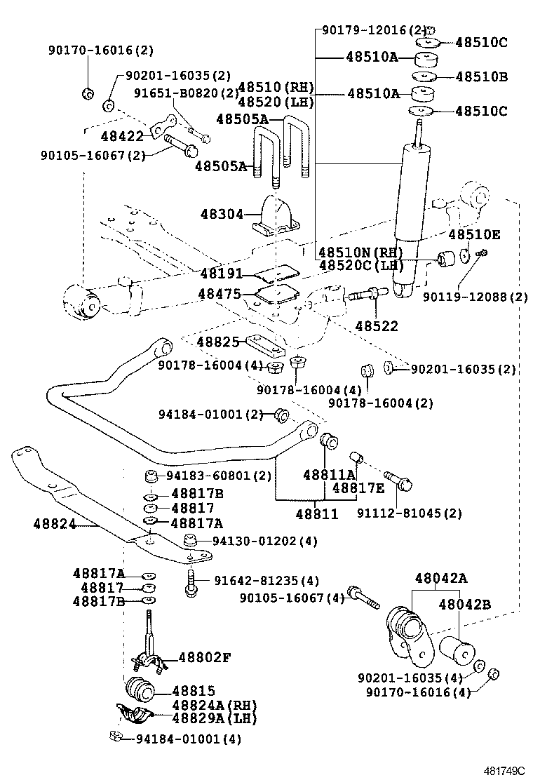 48112-37B40 LEAF, FRONT SPRING, NO.2 product image