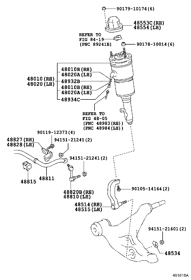 48131-30A10 SPRING, FRONT COIL, RH product image