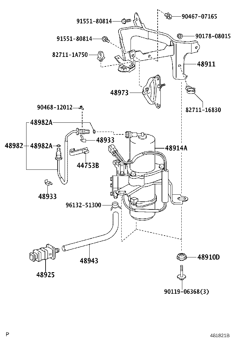 48983-30140 TUBE, HEIGHT CONTROL, NO.3 product image