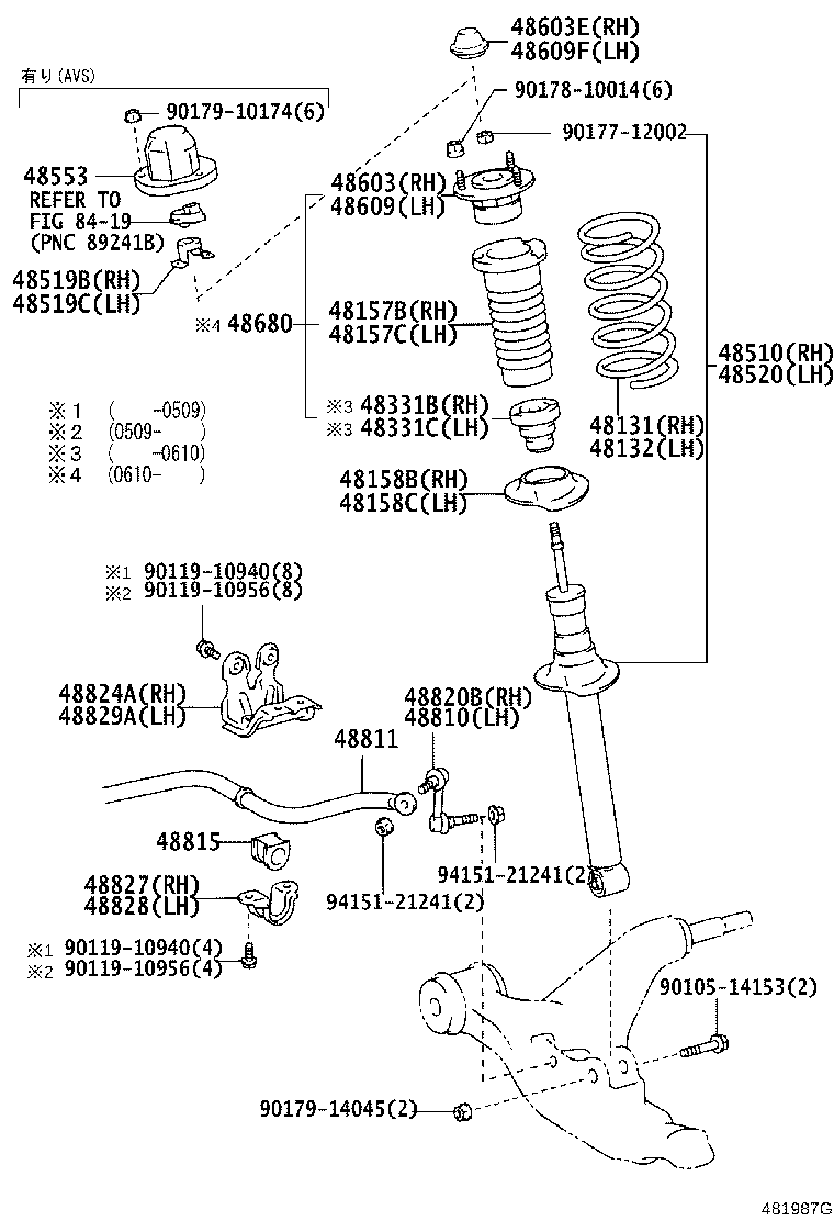 48131-22A31 SPRING, FRONT COIL, RH product image