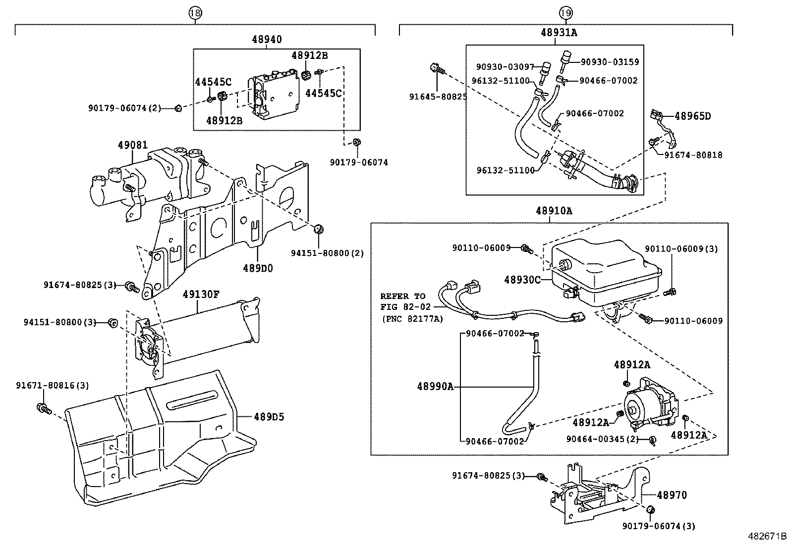 48965-60110 CLAMP, HEIGHT CONTROL TUBE product image