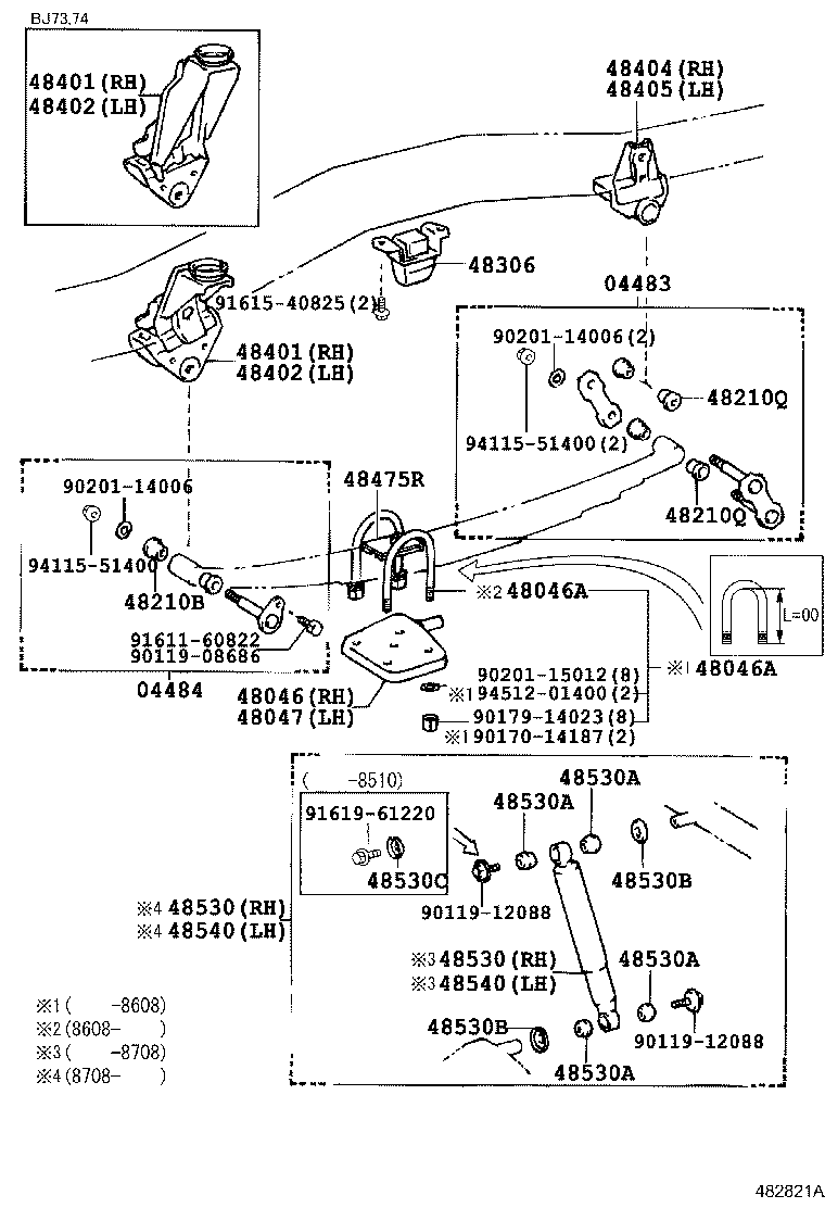 48231-60041 SPRING, COIL, REAR product image
