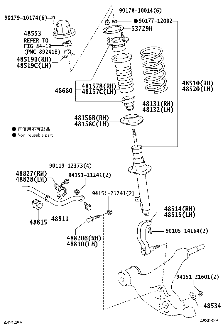 48131-30B30 SPRING, FRONT COIL, RH product image