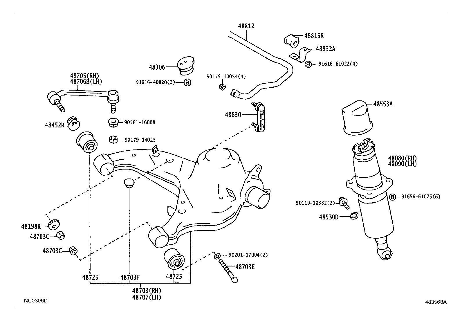 48231-30570 SPRING, COIL, REAR product image