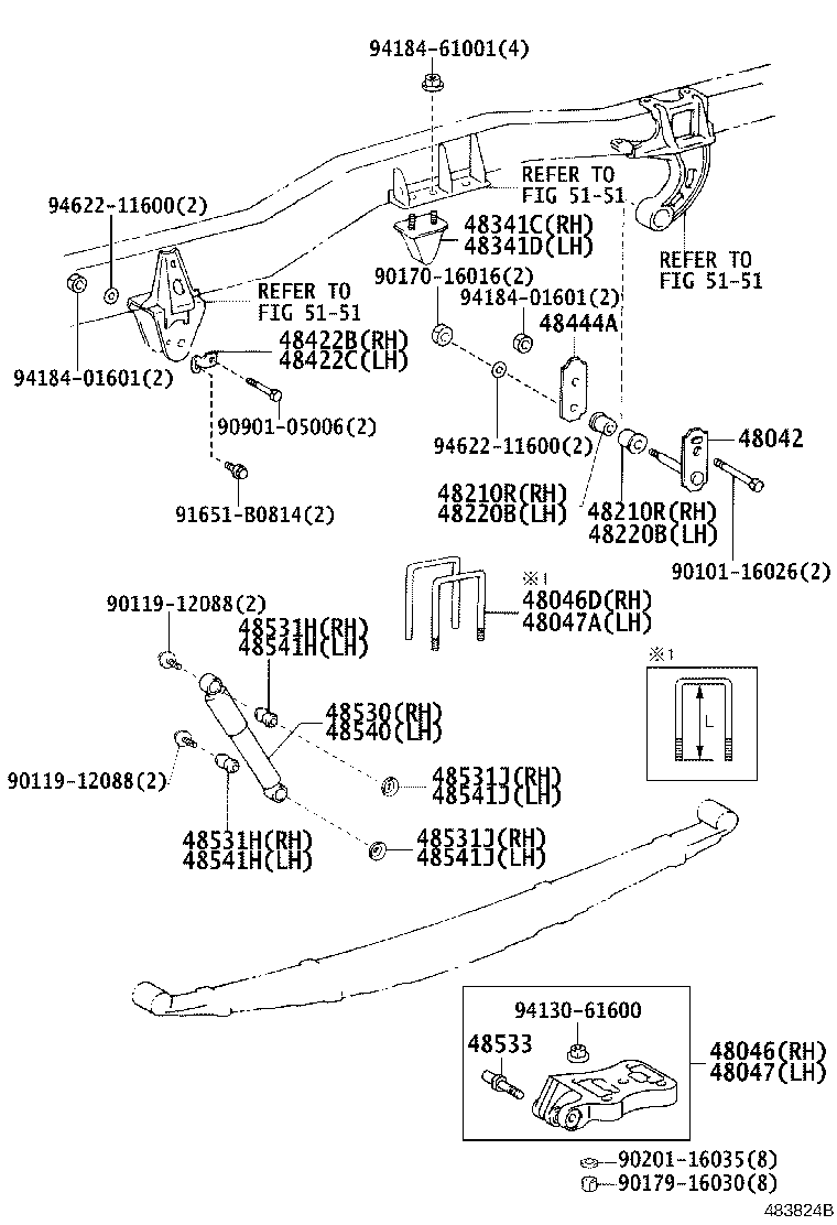 48202-36A50 LEAF, REAR SPRING, NO.3 product image