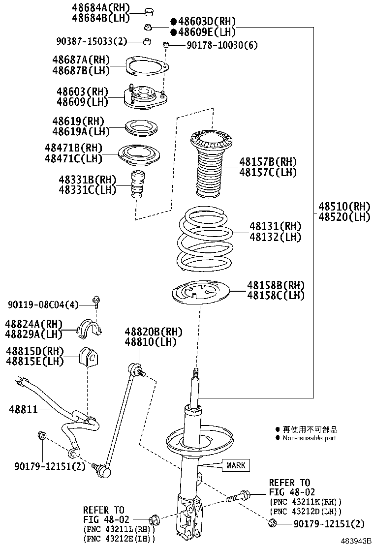 48131-WY180 SPRING, FRONT COIL, RH product image