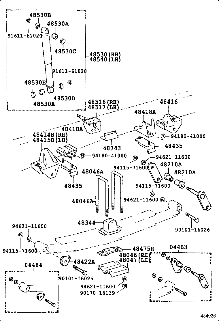 48202-3B260 LEAF, REAR SPRING, NO.3 product image