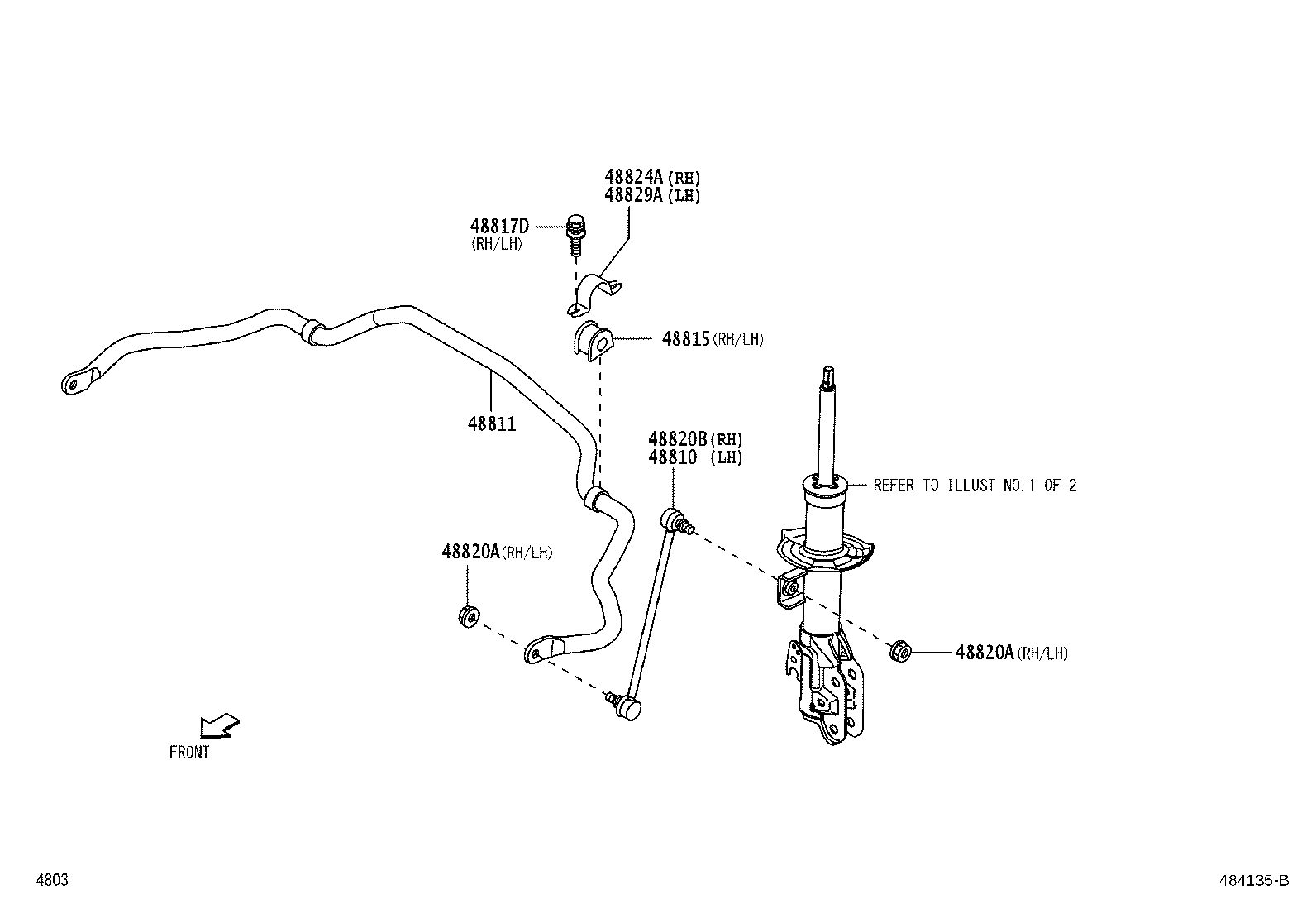 48131-B2F90 SPRING, FRONT COIL, RH product image