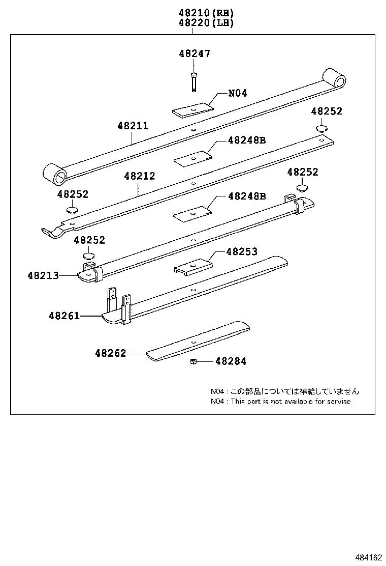 48516-YQ010 BRACKET, REAR SHOCK ABSORBER, UPPER RH product image