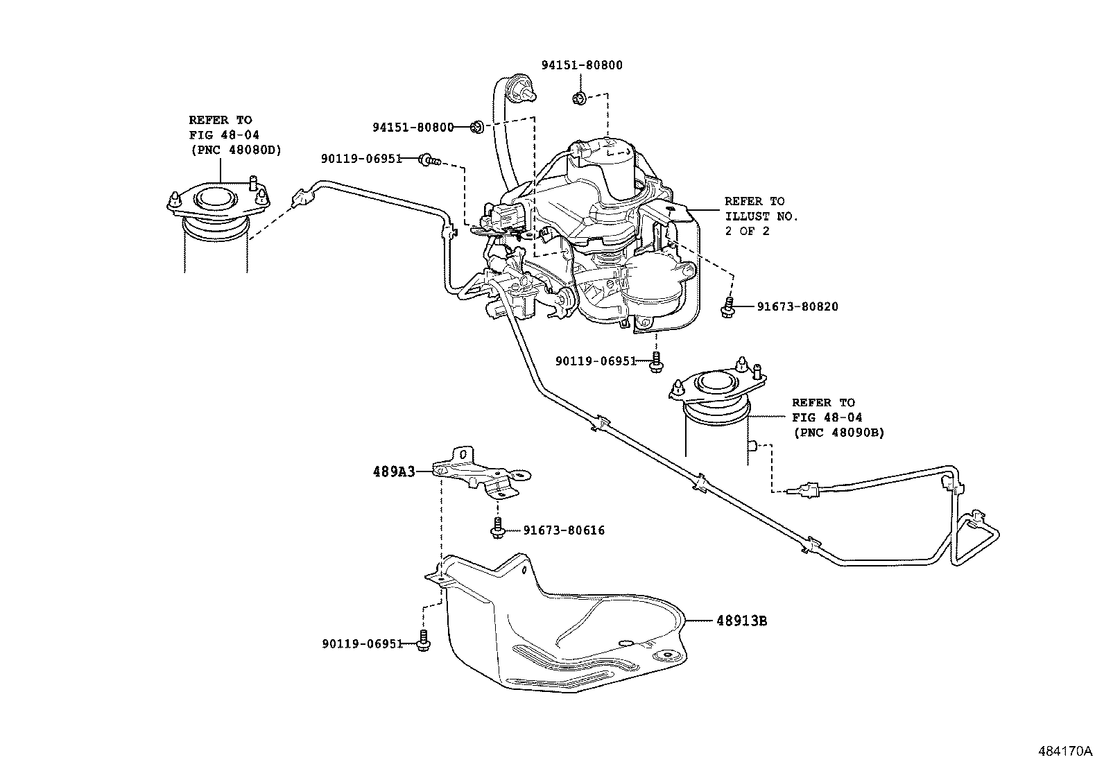 48096-28010 VALVE SUB-ASSY, HEIGHT CONTROL, NO.2 product image
