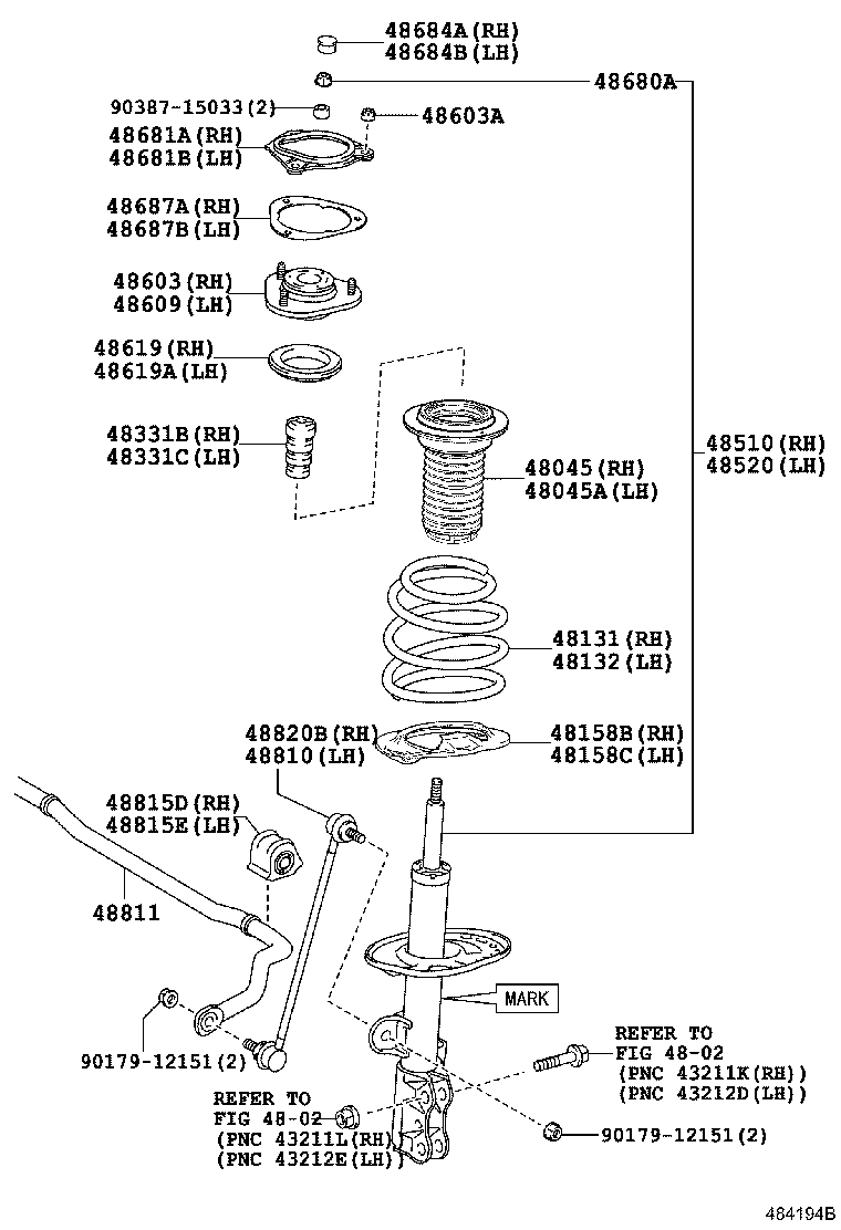 48131-28C10 SPRING, FRONT COIL, RH product image