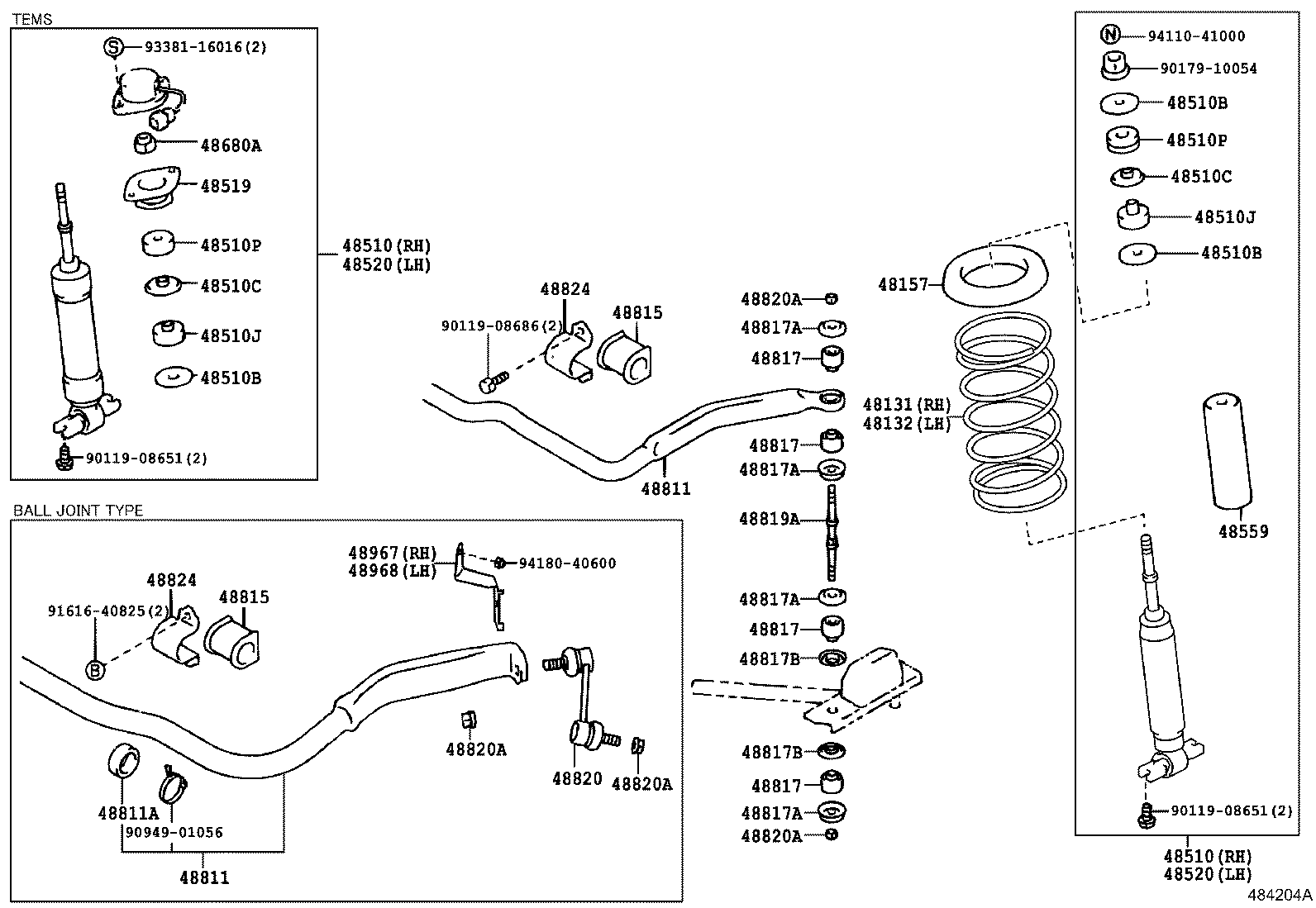 90389-16012 BUSH(FOR FRONT SHOCK ABSORBER) product image