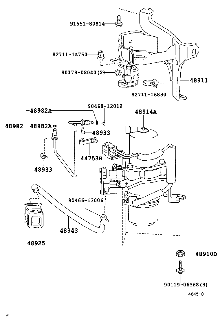 48925-50070 FILTER, HEIGHT CONTROL product image