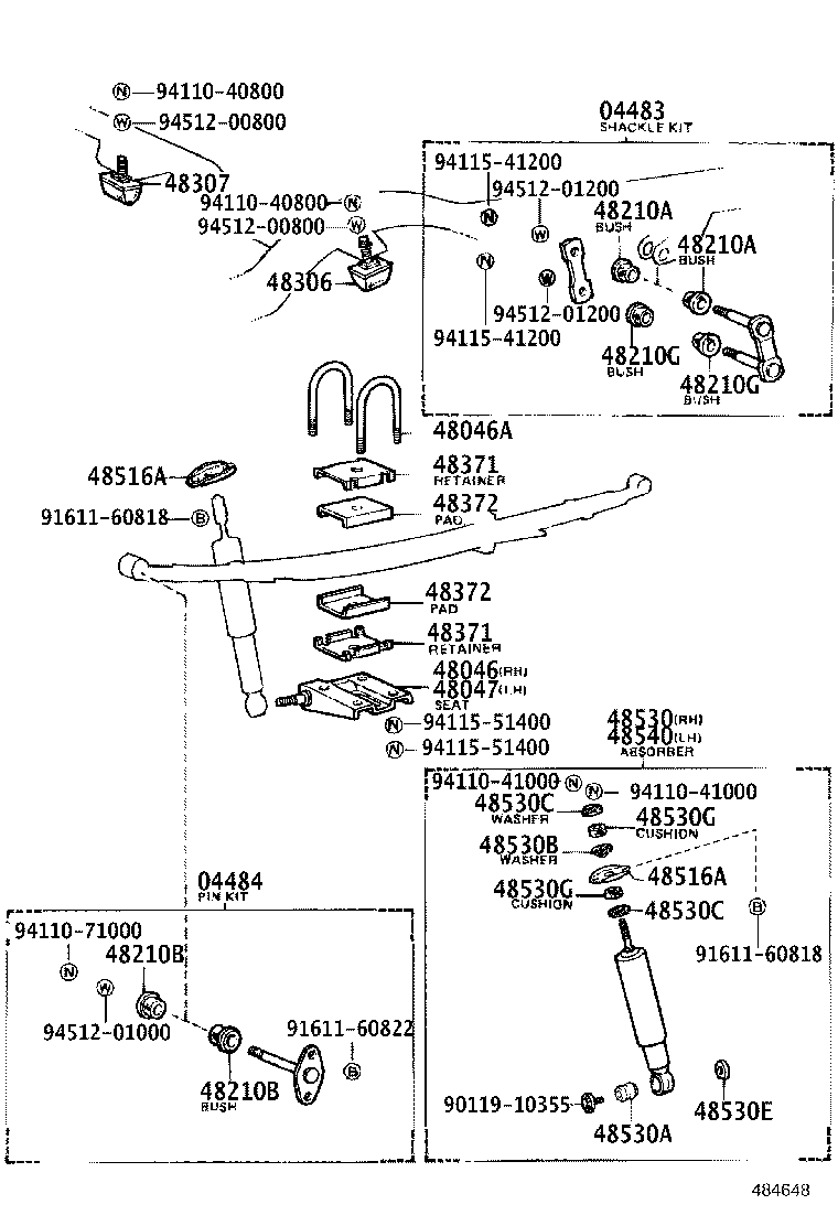 48231-30570 SPRING, COIL, REAR product image