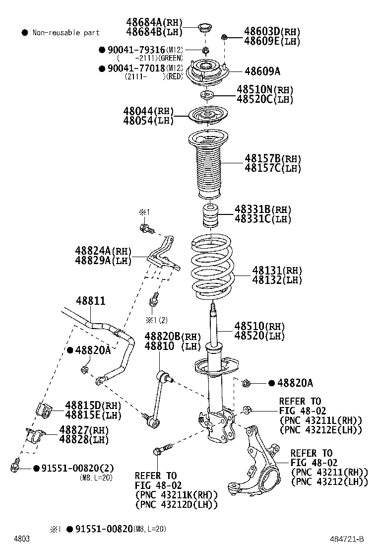 48131-BZA30 SPRING, FRONT COIL, RH product image