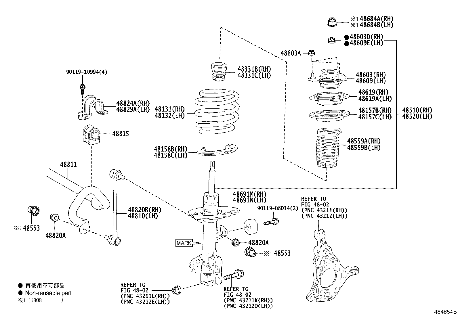 48131-33C40 SPRING, FRONT COIL, RH product image
